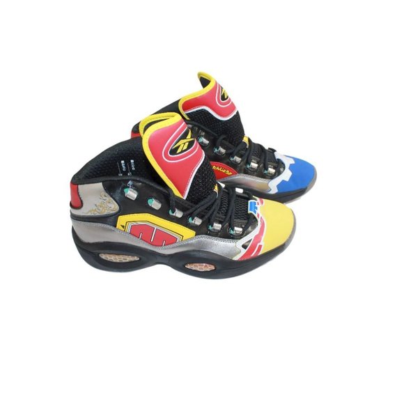 Reebok Power Rangers Question Mid Megazord Men's Basketball Shoes GY0590 Iverson - Picture 4 of 15